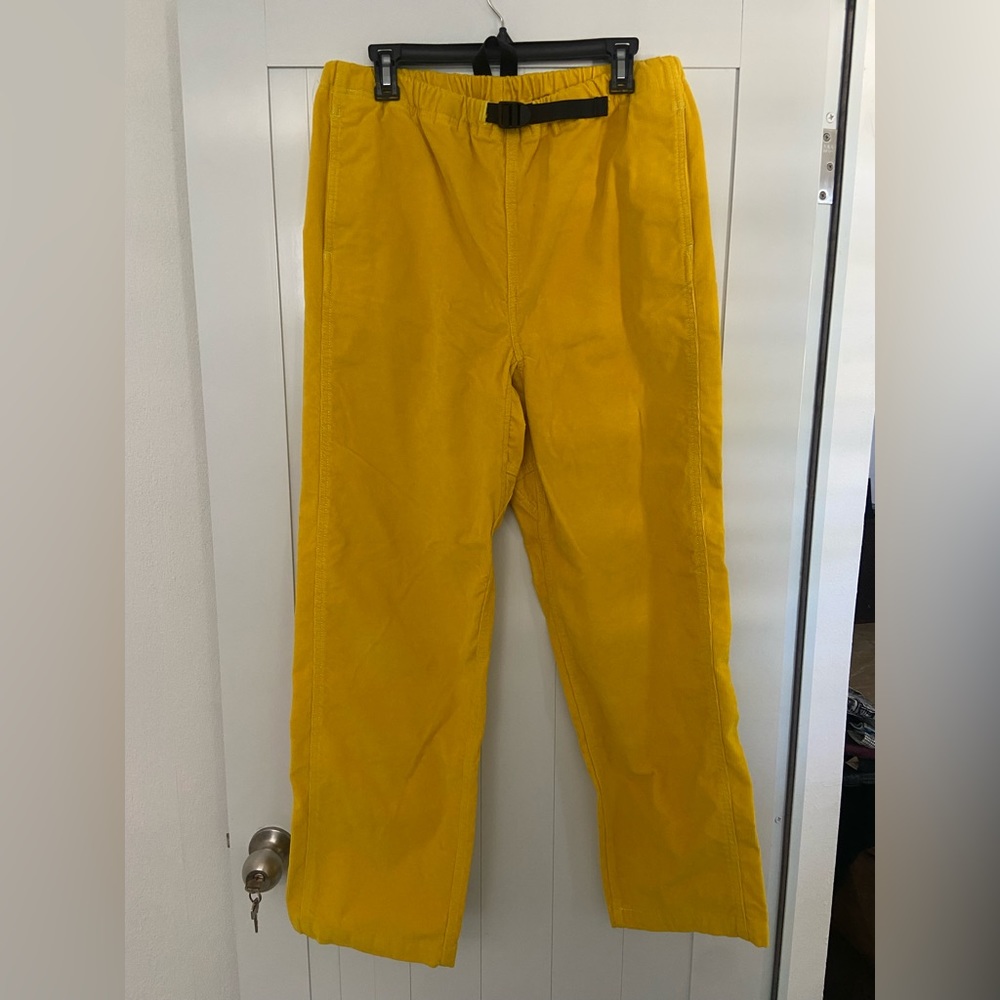 Levi’s Skateboarding Corduroy Pants - Size M - Loose fit - Yellow Cordura Fabric